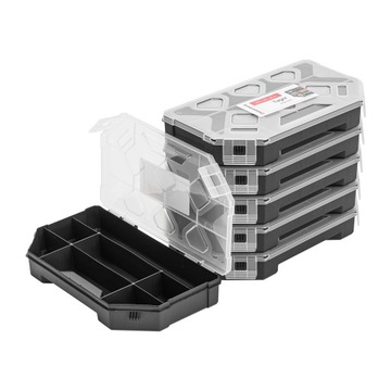 6x Organizer narzędziowy skrzynka TAGER KTG25154