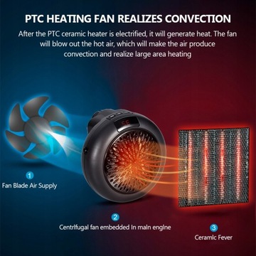 Переносной обогреватель Воздушный обогреватель Белый