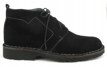 TRZEWIKI BUTY ZAMSZOWE CIELAKI HELIOS 821 WELUR 44
