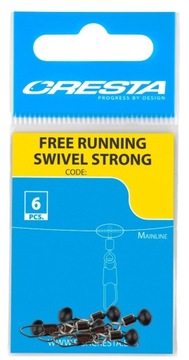 AGRAFKA CRESTA FREE RUNNING SWIVEL STRONG 12