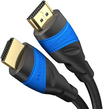 kabel HDMI 1 m Typu A KabelDirekt czarny Outlet