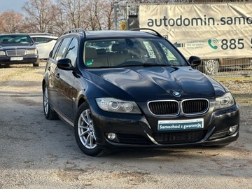 BMW Seria 3 E90-91-92-93 Touring E91 2.0 318d 143KM 2010 BMW Seria 3 RATY 320 d Navi Xenon Skora Panorama dach Super stan LIFT Gwar, zdjęcie 13