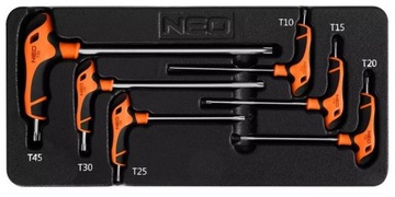 KLUCZE TORX T10-T45 6szt 84-264 NEO