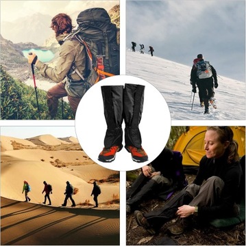 STUPTUTY OCHRANIACZE WODOODPORNE NA BUTY NOGAWKI LEKKIE PRZECIWŚNIEGOWE x2