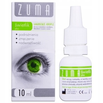 ZUMA ŚWIETLIK PLUS 10 ml krople do oczu