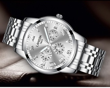LANGSK МУЖСКИЕ КВАРЦЕВЫЕ ЧАСЫ