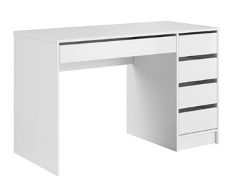 Toaletka AGA 120x75 5 szuflad kolor biały połysk