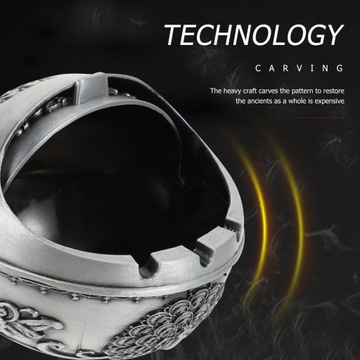 ПЕПЕЛЬНИЦА ИЗ ЦИНКОВОГО СПЛАВА ЕВРОПЕЙСКИЙ СТИЛЬ НАСТОЛЬНАЯ ПЕПЕЛЬНИЦА