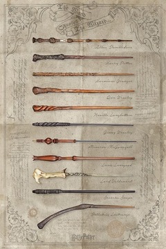Harry Potter Różdżki Plakat filmowy 61x91,5 cm