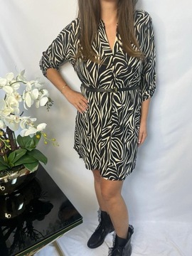 Tunika sukienka UNI S/M/L/XL zebra