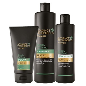 Avon Deeply Purifying Zestaw Gł. Oczyszczanie 3w1