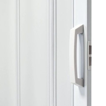 Drzwi harmonijkowe 004-80-06 biały mat 80 cm