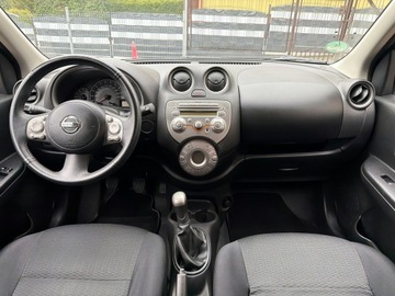 Nissan Micra IV Hatchback 5d 1.2 80KM 2011 Nissan Micra TYLKO 134tyśkm 1WŁAŚCICIEL 1.2B CLIMATRONIC 2011 ZADBANA Tekna, zdjęcie 7
