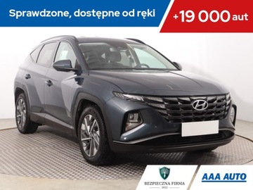 Hyundai Tucson IV SUV 1.6 T-GDI 48V 150KM 2022 Hyundai Tucson 1.6 T-GDI 48V MHEV, Salon Polska