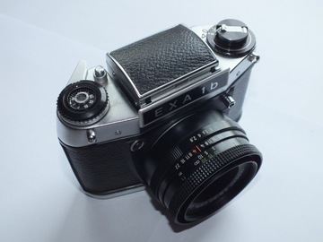EXA 1b + Tessar 50 мм 1:2,8 Carl Zeiss Jena Pack.