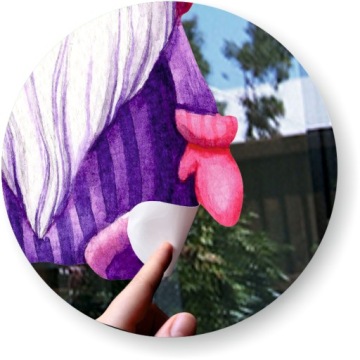 МНОГОРАЗОВЫЕ наклейки «Рождественские гномы» с гномами