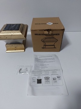 Zewnętrzna Lampka solarna LED