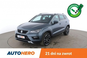 Seat Ateca SUV 2.0 TDI 190KM 2018 Seat Ateca Xcellence 190KM 4x4 automat skóra