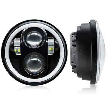 ВЫСОКОКАЧЕСТВЕННАЯ ФАРА ПЕРЕДНЯЯ ФАРА ДЛЯ МОТОЦИКЛА LED 5,75 ДЮЙМА - УНИВЕРСАЛЬНАЯ
