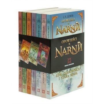 C. S. LEWIS OPOWIEŚCI Z NARNII zestaw 7 książek