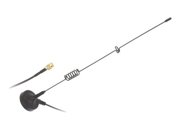 Antena GSM 3G LTE 5dBi pionowa MAGNES wtyk SMA X24