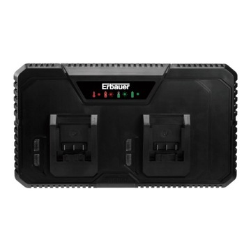 Akumulator Erbauer 2 x 5 Ah z ładowarką