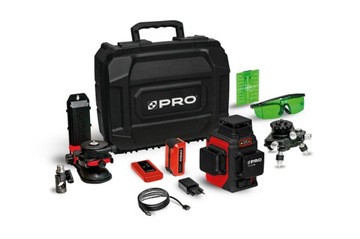 Laser krzyżowy Pro AQ3DG 30 m PLUS