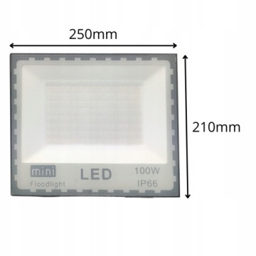 ГАЛОГЕННЫЙ СВЕТОДИОДНЫЙ ПРОЖЕКТОР 100ВТ ДАТЧИК ДВИЖЕНИЯ