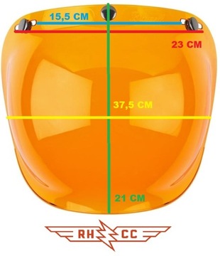 BILTWELL BUBBLE BUBBLE ДЛЯ ОТКРЫТЫХ ШЛЕМ