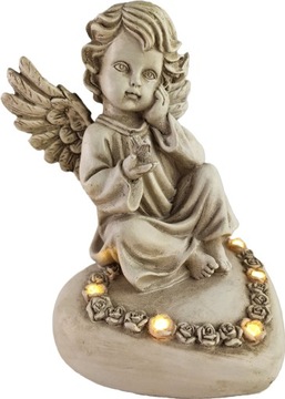 АНГЕЛ СВЕТЯЩИЙСЯ АНГЕЛ НА СЕРДЦЕ СВЕТОДИОДНАЯ СВЕЧА ВСТАВКА АНГЕЛ С ПОДСВЕТКОЙ БАТАРЕЯ