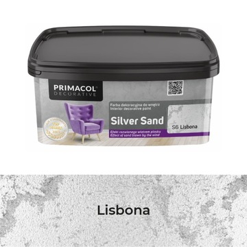 PRIMACOL DEKORACJA SILVER SAND *LISBONA* 1L