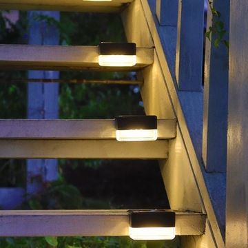 СОЛНЕЧНАЯ СВЕТОДИОДНАЯ САДОВАЯ ЛЕСТНИЦА ДЛЯ ТЕРРАСЫ 8 ШТ.