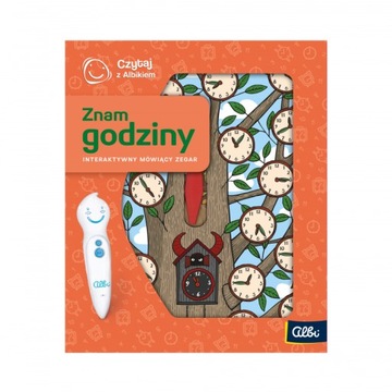 Interaktywny mówiący zegar Albi Czytaj z Albikiem Znam godziny