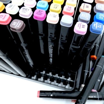 Маркеры АЛКОГОЛЬНЫЕ 168 шт. Маркеры Маркеры ДВУХСТОРОННИЕ Маркеры Набор + сумка