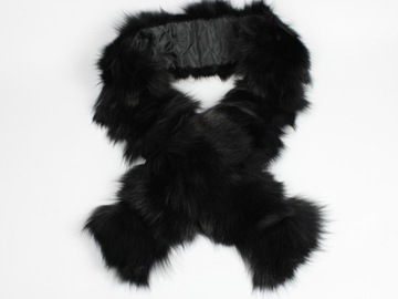 100%натуральный воротник