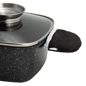 НАБОР ГОРШКОВ НАБОР алюминиевых мраморных горшков INDUCTION KAMILLE