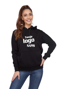 BLUZA Z WŁASNYM NADRUKIEM MAŁE LOGO L KANGUREK