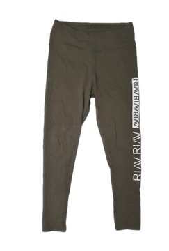 LEGGINSY DAMSKIE RIVER ISLAND BAWEŁNA M ZIELONY