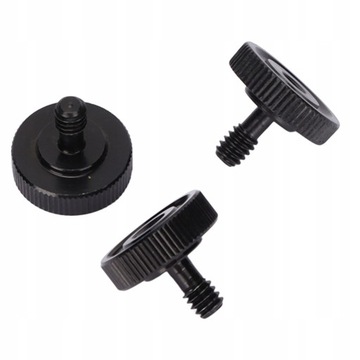 3шт 1/4 дюймовый винт с накатанной головкой, винт из сплава