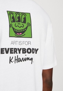 T-shirt z printem K. Haring x Jack&Jones M