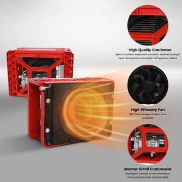 Sunster 12V Parking Кондиционер для автобуса, трактора, камеры