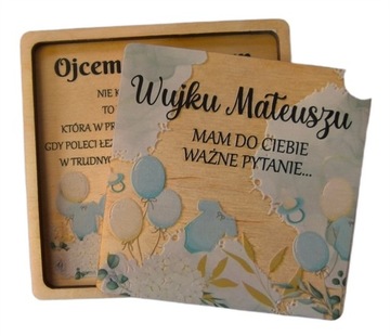 Ciociu Wujku czy zostaniesz moim Ojcem Chrzestnym