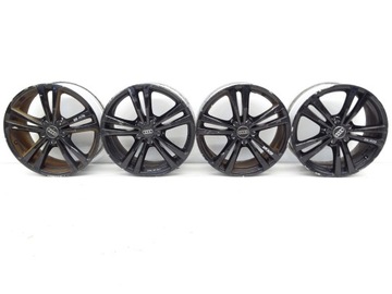 4KS ALU DISKY RÁFKY AUDI A3 8V S-LINE 8V0601025BL 7.5 5X112 ET51 18