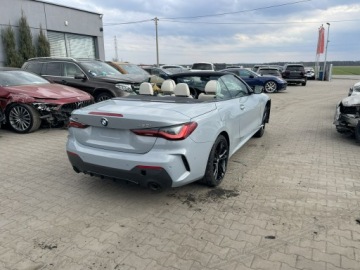 BMW Seria 4 G22-23-26 Cabrio 2.0 430i 245KM 2022 BMW 430 EU Cabrio M Sport Xdrive Skóra Kamera, zdjęcie 3