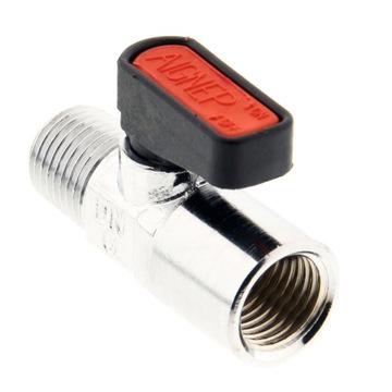 ШАРОВОЙ МИНИ-КРАН С РЕЗЬБОЙ 1/4 GW - GZ 20 БАР