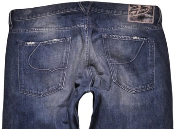 FIFTYFIVEDSL spodnie BLUE jeans PEARN PANTALONI _ W38 L31