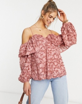 БЛУЗКА ЖЕНСКАЯ FOREVER U, РОЗОВАЯ CASUAL 44 XXL 1ACV