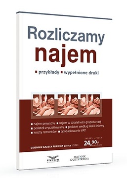 Rozliczamy najem. Przykłady, wypełnione druki