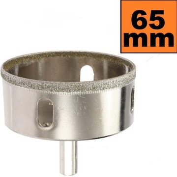 Otwornica diamentowa 65 mm Wiertło do GRESU Płytek
