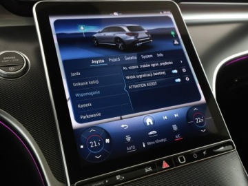 Mercedes Klasa C W206 2022 Mercedes C 220 mHEV 4x4 automat skóra panorama, zdjęcie 25